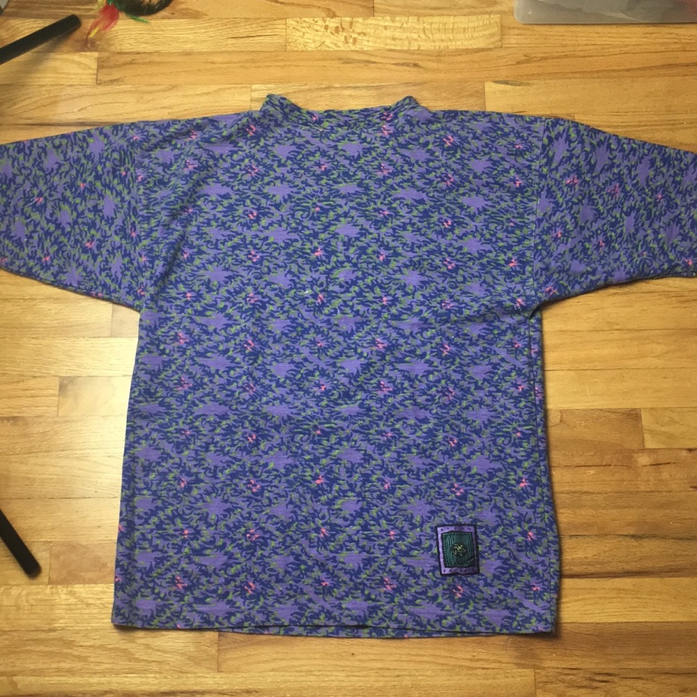 Vintage Ocean Pacific All-Over Patterned Tee